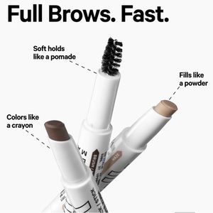 🆕 KUSH Brow Shadow Stick cream-to-powder brow stick in Grind (dark brown)